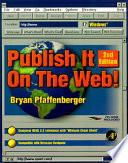 Publish it on the Web!