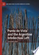 'Punto de Vista' and the Argentine Intellectual Left