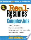 Real-resumes for Computer Jobs