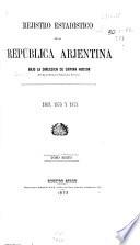 Rejistro estadístico de la República Arjentina