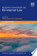 Research Handbook on EU Internet Law