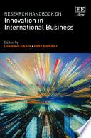 Research Handbook on Innovation in International Business