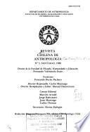 Revista chilena de antropología