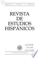 Revista de estudios hispánicos