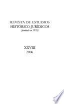 Revista de estudios histórico-jurídicos