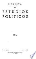 Revista de estudios políticos
