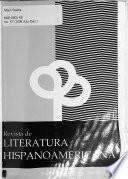 Revista de literatura hispanoamericana