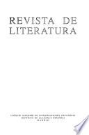 Revista de literatura