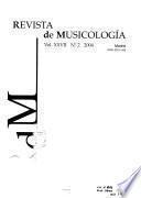 Revista de musicología