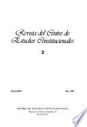 Revista del Centro de Estudios Constitucionales