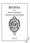 Revista del Instituto Peruano de Investigaciones Genealógicas