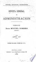 Revista general de administración