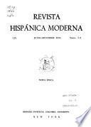 Revista hispánica moderna