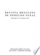 Revista mexicana de derecho penal