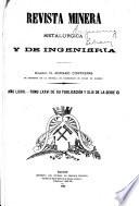 Revista minera, metalurgica y de ingenieria