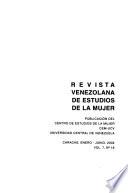 Revista venezolana de estudios de la mujer