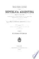 Segundo censo de la Republica argentina: pts. Teritorio