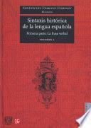 Sintaxis histórica de la lengua española