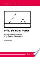 Stille, Bilder und Wörter