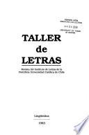 Taller de letras
