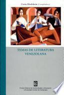 Temas de literatura venezolana