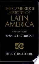 The Cambridge History of Latin America