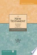 The New Testament of the King James Bible: Letters and Revelation