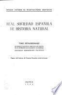 Tomo extraordinario de trabajos geológicos publicado con motivo del 80 aniversario del nacimiento del profesor Eduardo Hernández-Pacheco