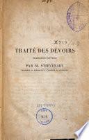 Traitè des devoirs suivi du Dialogue sur la vieillesse