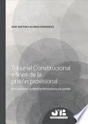 Tribunal Constitucional y fines de la prisión provisional. Evolución de la prisión provisional en España.