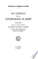 Un capítulo de la autobiografía de Martí