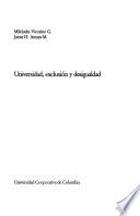 Universidad, exclusión y desigualdad