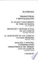 V Jornadas de Teatro Clásico Español