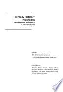 Verdad, justicia y reparación