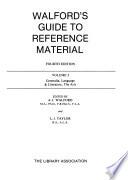 Walford's guide to reference material