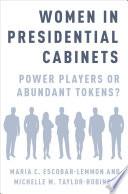 Women in Presidential Cabinets