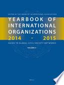 Yearbook of International Organizations 2014-2015 (Volume 4)